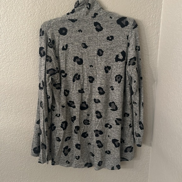 Gibson black and gray open cardigan - like new! - Picture 2 of 3